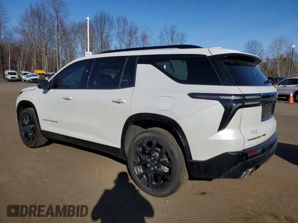2024 Chevrolet Traverse AWD RS with VIN 1GNEVLKS4RJ187393, listed as a Copart auction lot 48766935 with 10,651 mi miles and Salvage Title. Bid and sale history available at carsss.com. Image 2.