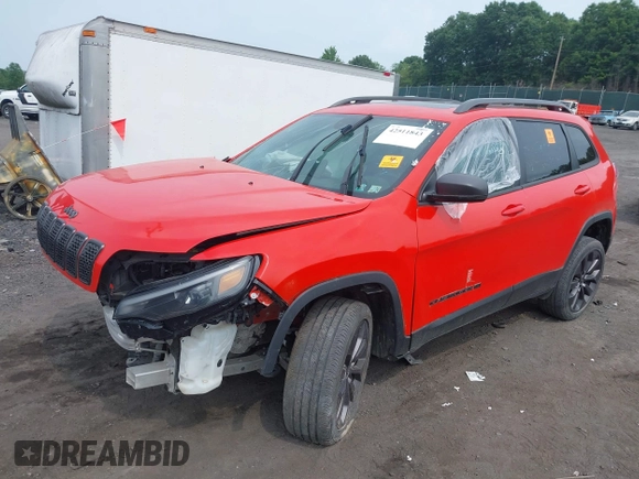 2021 Jeep Cherokee Latitude Lux with VIN 1C4PJMMX0MD156726, listed as a IAAI auction lot 42511843 with 32,353 mi miles and . Bid and sale history available at DreamBid. Image 2.