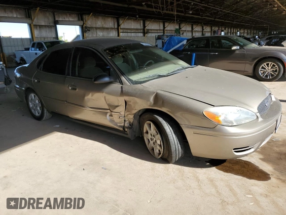 2007 Ford Taurus SE с VIN 1FAFP53UX7A119332, выставлен на аукционе Copart как лот 57625215 с пробегом 54 443 миль миль и Списание • Salvage title. История ставок и продаж доступна на DreamBid. Изображение 4.