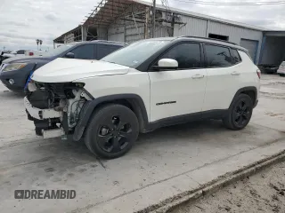 2019 Jeep Compass Altitude with VIN 3C4NJCBB5KT649267, listed as a Copart auction lot 45898625 with 39,751 mi miles and Salvage Title. Bid and sale history available at carsss.com. Image 1.