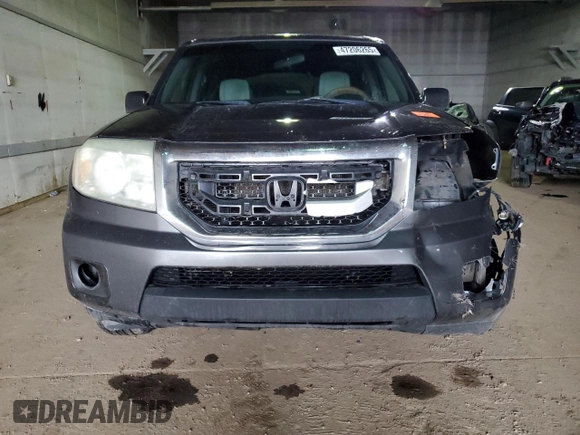 2011 Honda Pilot LX with VIN 5FNYF4H29BB501102, listed as a Copart auction lot 47206265 with Not Provided miles and Clean Title. Bid and sale history available at DreamBid. Image 5.