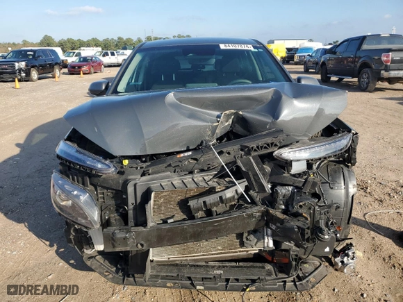 2023 Hyundai Kona SE with VIN KM8K2CAB0PU059715, listed as a Copart auction lot 84107874 with 35,195 mi miles and Salvage Title. Bid and sale history available at carsss.com. Image 5.