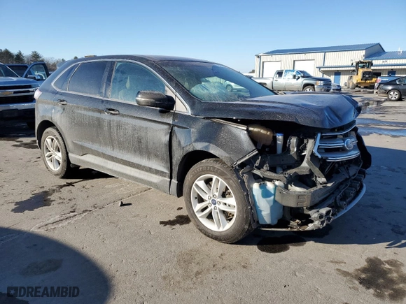 2015 Ford Edge SEL with VIN 2FMTK4J98FBC05001, listed as a Copart auction lot 88491025 with 98,166 mi miles and Salvage Title. Bid and sale history available at carsss.com. Image 4.