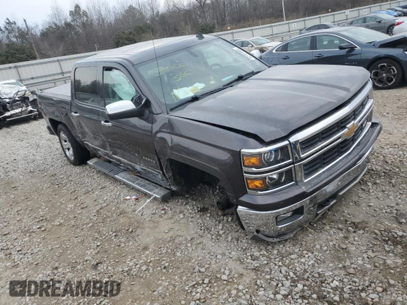 2014 Chevrolet Silverado 1500 LTZ with VIN 3GCUKSEC8EG287696, listed as a Copart auction lot 42191065 with Not Provided miles and Salvage Title. Bid and sale history available at DreamBid. Image 4.
