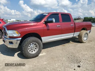 2012 Ram 2500 Laramie with VIN 3C6UD5FL5CG250054, listed as a Copart auction lot 62127925 with 188,466 mi miles and Salvage title. Bid and sale history available at DreamBid. Image 1.
