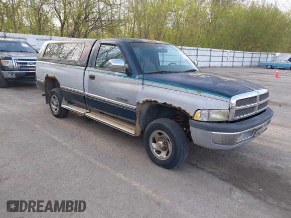 1994 Dodge 1500 with VIN 1B7HF16Y7RS564203, listed as a IAAI auction lot 42134210 with 224,565 mi miles and . Bid and sale history available at DreamBid. Image 1.