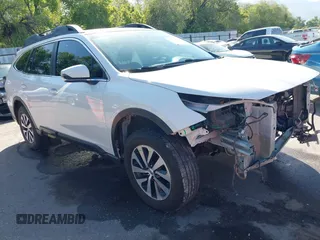 2021 Subaru Outback Premium with VIN 4S4BTAFC0M3165506, listed as a IAAI auction lot 42333562 with 66,572 mi miles and . Bid and sale history available at DreamBid. Image 1.