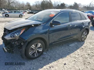 2020 Kia Niro LXS with VIN KNDCB3LC5L5448370, listed as a Copart auction lot 47688975 with 78,176 mi miles and Salvage Title. Bid and sale history available at carsss.com. Image 1.