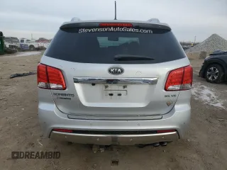 2013 Kia Sorento SX with VIN 5XYKWDA2XDG319582, listed as a Copart auction lot 89189065 with 200,976 mi miles and Salvage Title. Bid and sale history available at carsss.com. Image 6.