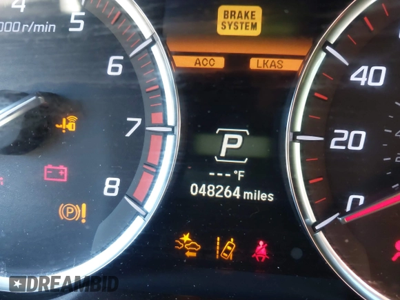 2018 Acura TLX w/A-SPEC Pkg with VIN 19UUB3F60JA004295, listed as a IAAI auction lot 40900343 with 48,264 mi miles. Bid and sale history available at carsss.com. Image 15.