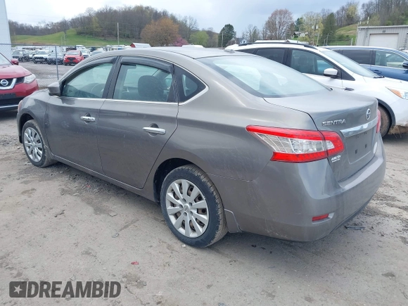 2015 Nissan Sentra S with VIN 3N1AB7AP1FY383368, listed as a IAAI auction lot 42035363 with 192,024 mi miles and . Bid and sale history available at DreamBid. Image 3.