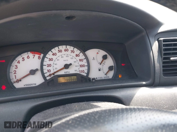 2003 Toyota Corolla CE with VIN 1NXBR32E73Z185570, listed as a IAAI auction lot 42201684 with 299,999 mi miles and . Bid and sale history available at DreamBid. Image 7.