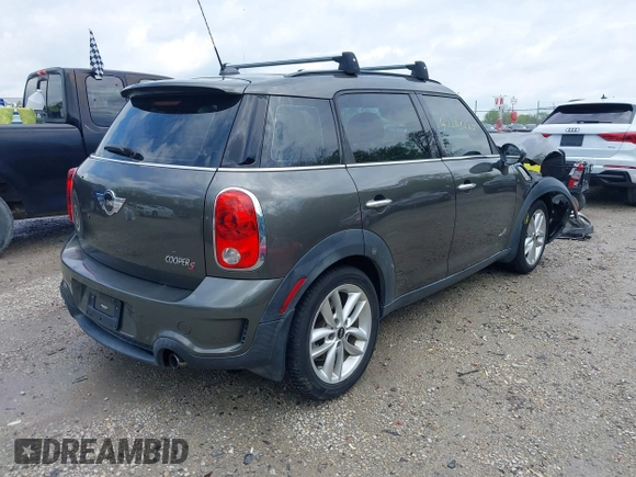2013 MINI Countryman S ALL4 with VIN WMWZC5C58DWP30600, listed as a IAAI auction lot 42203285 with 76,796 mi miles and . Bid and sale history available at DreamBid. Image 4.
