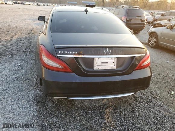 2015 Mercedes-Benz CLS-Class CLS 400 with VIN WDDLJ6FB6FA145929, listed as a Copart auction lot 49901295 with 158,982 mi miles and Clean Title. Bid and sale history available at carsss.com. Image 6.