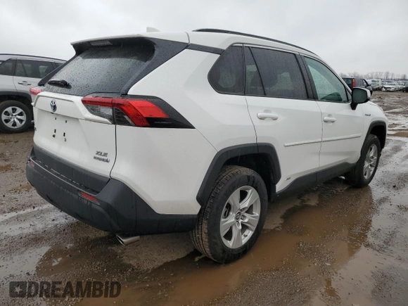 2019 Toyota RAV4 Hybrid XLE with VIN 2T3RWRFV6KW028364, listed as a Copart auction lot 49731355 with 55,839 mi miles and Salvage Title. Bid and sale history available at carsss.com. Image 3.