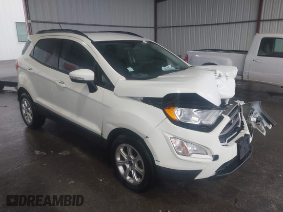 2021 Ford EcoSport SE with VIN MAJ3S2GE5MC452315, listed as a IAAI auction lot 41440892 with 41,319 mi miles and . Bid and sale history available at carsss.com. Image 1.