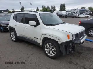 2018 Jeep Renegade Altitude z VIN ZACCJABB5JPH44283, wystawiony jako Copart lot #56946415 z przebiegiem 67 868 mil mil oraz Szkoda całkowita • Salvage title. Historia ofert i sprzedaży dostępna na DreamBid. Obrazek 4.