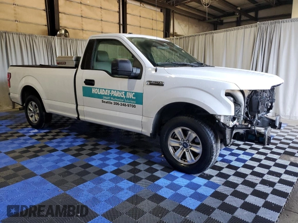 2018 Ford F-150 XL with VIN 1FTMF1CB3JKF30892, listed as a Copart auction lot 54446145 with 172,106 mi miles and Clean Title. Bid and sale history available at carsss.com. Image 4.