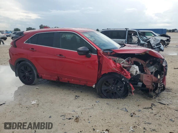 2022 Mitsubishi Eclipse Cross LE с VIN JA4ASVAA3NZ060208, выставлен на аукционе Copart как лот 62894634 с пробегом 74 139 миль миль и На запчасти • Non repairable. История ставок и продаж доступна на DreamBid. Изображение 4.