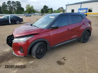 2021 Nissan Kicks SR with VIN 3N1CP5DV2ML479898, listed as a Copart auction lot 51384665 with 91,645 mi miles and Salvage Title. Bid and sale history available at carsss.com. Image 1.