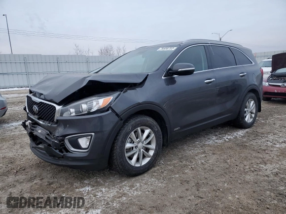 2016 Kia Sorento LX with VIN 5XYPGDA51GG139747, listed as a Copart auction lot 79558753 with 148,066 mi miles and Salvage Title. Bid and sale history available at DreamBid. Image 1.
