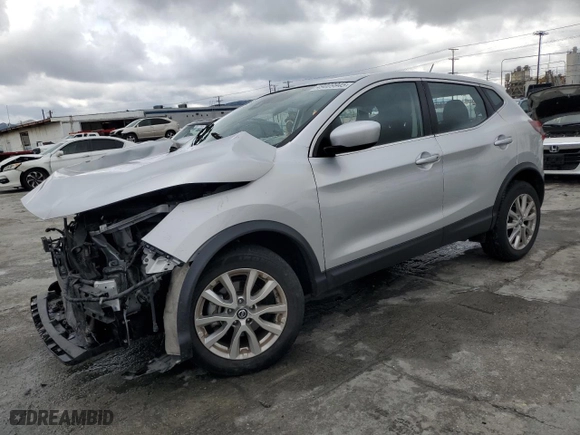 2021 Nissan Rogue Sport S with VIN JN1BJ1AV4MW561734, listed as a Copart auction lot 49009945 with 100,855 mi miles and Salvage Title. Bid and sale history available at carsss.com. Image 1.