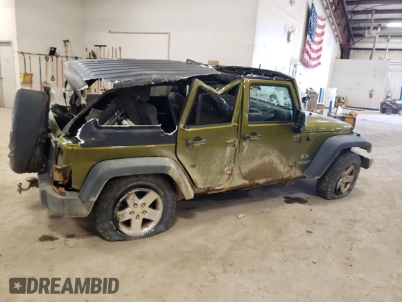 2008 Jeep Wrangler Unlimited X with VIN 1J4GA391X8L582895, listed as a Copart auction lot 53780455 with 253,251 mi miles and Clean Title. Bid and sale history available at carsss.com. Image 3.
