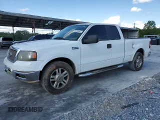 2005 Ford F-150 XLT with VIN 1FTPX12555NA74355, listed as a Copart auction lot 55799465 with 137,216 mi miles and Salvage title. Bid and sale history available at DreamBid. Image 1.
