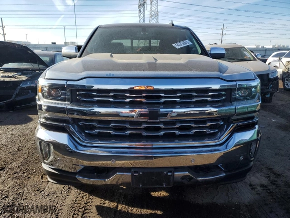 2017 Chevrolet Silverado 1500 LTZ with VIN 3GCUKSEC9HG370851, listed as a Copart auction lot 44076065 with 56,607 mi miles and Salvage Title. Bid and sale history available at carsss.com. Image 5.