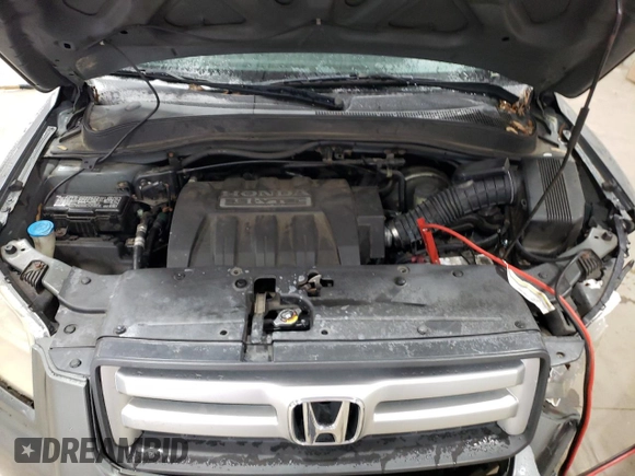 2007 Honda Pilot EX-L with VIN 5FNYF28727B031311, listed as a Copart auction lot 45973705 with 211,530 mi miles and Salvage Title. Bid and sale history available at DreamBid. Image 12.