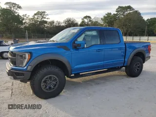 2021 Ford F-150 Raptor with VIN 1FTFW1RG7MFC42012, listed as a Copart auction lot 86817654 with 29,900 mi miles and Salvage Title. Bid and sale history available at carsss.com. Image 1.