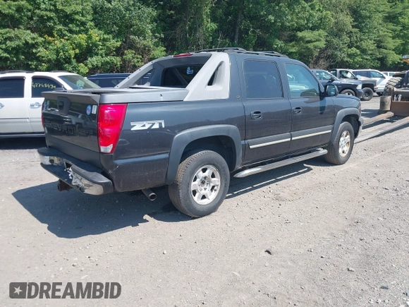 2005 Chevrolet Avalanche Z71 with VIN 3GNEK12Z05G181712, listed as a IAAI auction lot 42600356 with 189,651 mi miles and . Bid and sale history available at DreamBid. Image 4.