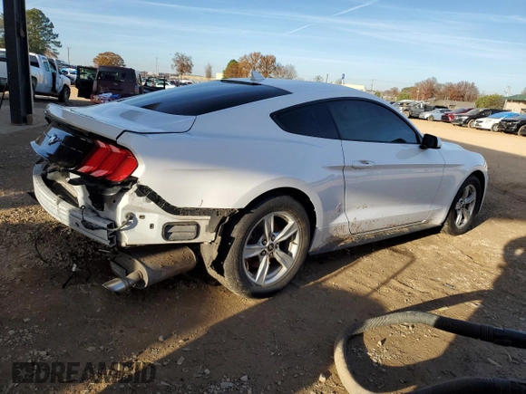 2020 Ford Mustang EcoBoost with VIN 1FA6P8TH1L5176526, listed as a Copart auction lot 84819334 with 84,765 mi miles and Salvage Title. Bid and sale history available at carsss.com. Image 3.