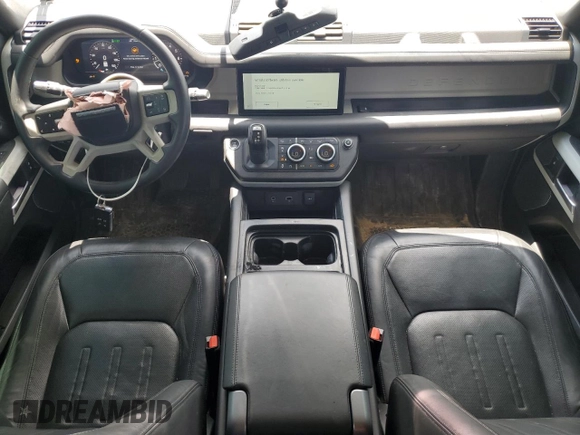 2020 Land Rover Defender HSE with VIN SALE9EEU6L2010232, listed as a Copart auction lot 61043835 with 59,479 mi miles and Salvage title. Bid and sale history available at DreamBid. Image 8.