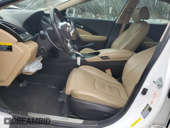 2017 Hyundai Azera with VIN KMHFG4JG7HA579899, listed as a Copart auction lot 51290525 with 110,230 mi miles and Salvage title. Bid and sale history available at DreamBid. Image 7.