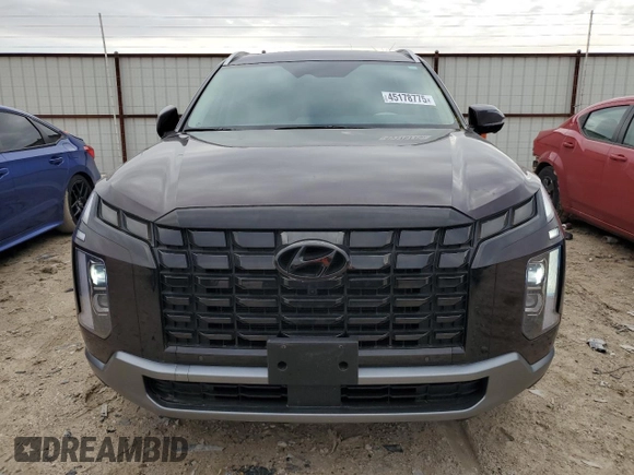 2024 Hyundai Palisade Limited z VIN KM8R54GE9RU738186, wystawiony jako Copart lot #45178775 z przebiegiem 8 593 mil mil oraz Szkoda całkowita • Salvage title. Historia ofert i sprzedaży dostępna na DreamBid. Obrazek 5.