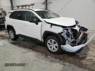 2019 Toyota RAV4 LE with VIN JTMH1RFV5KD501632, listed as a Copart auction lot 47646055 with 64,413 mi miles and Salvage Title. Bid and sale history available at carsss.com. Image 4.