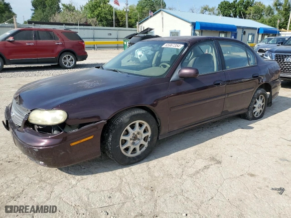 1999 Chevrolet Malibu LS with VIN 1G1NE52M8X6229210, listed as a Copart auction lot 65967354 with 0 mi miles and Salvage Title. Bid and sale history available at carsss.com. Image 1.