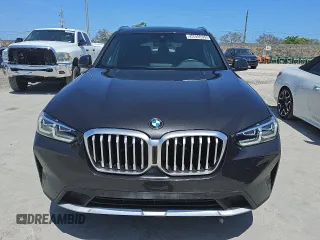 2024 BMW X3 sDrive30i with VIN 5UX43DP05R9X15031, listed as a Copart auction lot 56055855 with 17,094 mi miles and Clean Title. Bid and sale history available at DreamBid. Image 5.
