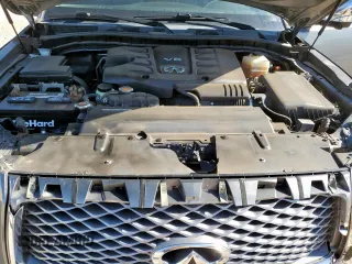 2018 Infiniti QX80 with VIN JN8AZ2NEXJ9195620, listed as a Copart auction lot 57509485 with 92,051 mi miles and Clean title. Bid and sale history available at DreamBid. Image 12.
