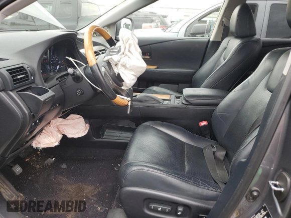 2014 Lexus RX 450h with VIN JTJBC1BA5E2069111, listed as a Copart auction lot 47859465 with 116,544 mi miles and Salvage title. Bid and sale history available at DreamBid. Image 7.