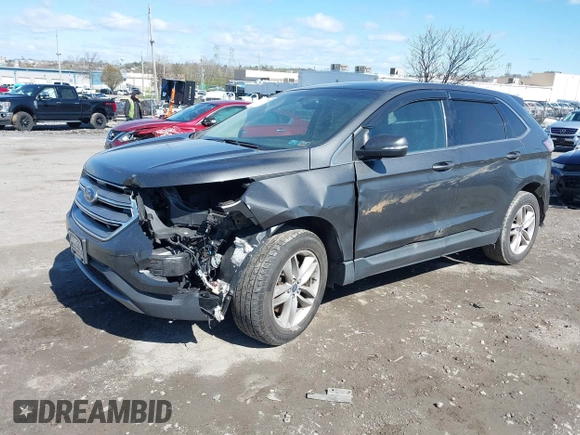 2018 Ford Edge SEL with VIN 2FMPK4J83JBC57511, listed as a IAAI auction lot 41963760 with 114,780 mi miles. Bid and sale history available at carsss.com. Image 2.