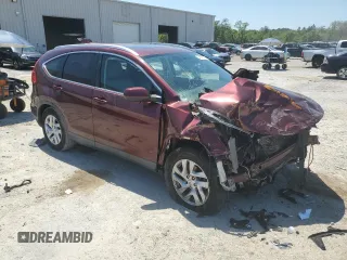 2015 Honda CR-V EX-L with VIN 2HKRM3H76FH517040, listed as a Copart auction lot 51932775 with 227,198 mi miles and Salvage Title. Bid and sale history available at DreamBid. Image 4.