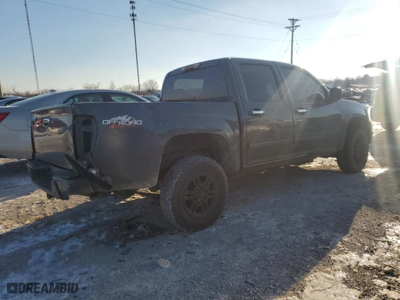 2012 Chevrolet Colorado LT w/1LT with VIN 1GCHTCFE0C8149190, listed as a Copart auction lot 89068125 with 272,978 mi miles and Salvage Title. Bid and sale history available at carsss.com. Image 3.