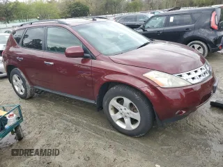 2005 Nissan Murano SL with VIN JN8AZ08W15W413430, listed as a Copart auction lot 52550105 with 156,401 mi miles and Salvage Title. Bid and sale history available at carsss.com. Image 4.