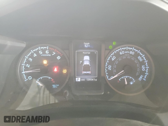 2017 Toyota Tacoma SR5 with VIN 3TMDZ5BN0HM022974, listed as a Copart auction lot 51292695 with 139,541 mi miles and Salvage Title. Bid and sale history available at DreamBid. Image 9.