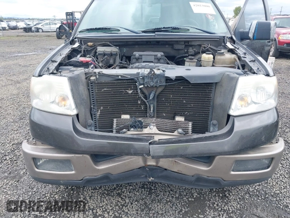 2005 Ford F-150 XLT with VIN 1FTPW12555KE71004, listed as a IAAI auction lot 42023000 with 185,051 mi miles. Bid and sale history available at carsss.com. Image 6.