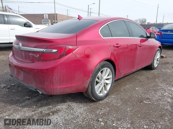 2014 Buick Regal with VIN 2G4GL5EX3E9206642, listed as a IAAI auction lot 41751689 with 127,865 mi miles and . Bid and sale history available at DreamBid. Image 4.