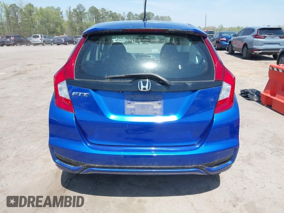 2019 Honda Fit LX with VIN 3HGGK5H48KM749935, listed as a IAAI auction lot 42082491 with 19,077 mi miles. Bid and sale history available at carsss.com. Image 16.