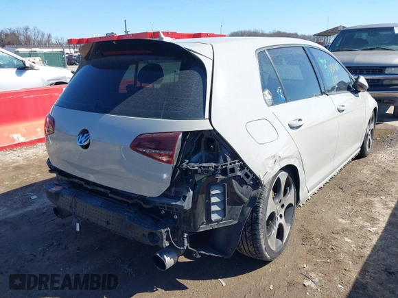 2017 Volkswagen Golf GTI S with VIN 3VW5T7AU4HM057802, listed as a IAAI auction lot 41504011 with 88,203 mi miles. Bid and sale history available at carsss.com. Image 6.
